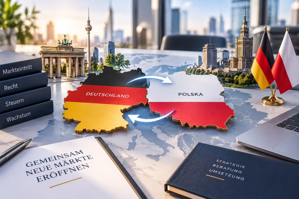 Ekspansja na rynek niemiecki i polski – obsługa prawna przedsiębiorców